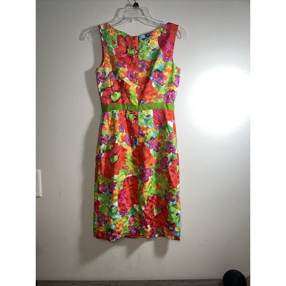 David Meister Multicolor Floral Dress - Picture 5 of 11